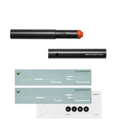 Carbon Fiber Ferrule transforms a one-piece wooden paddle into two parts for easy commute and storage. Fitting Kit and instructions included. Measure, split, and trim your wooden paddle with confidence.