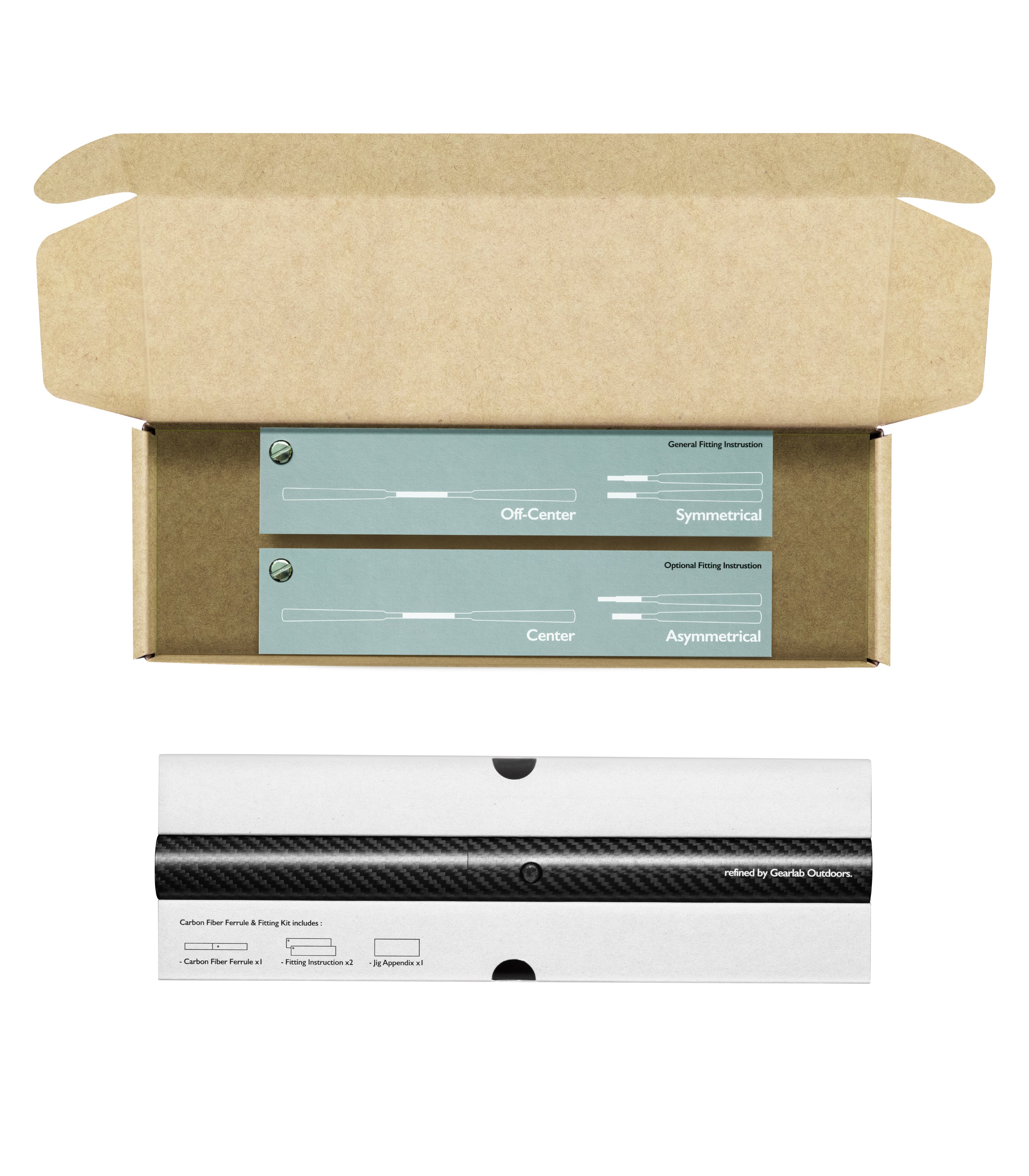 Carbon Fiber Ferrule transforms a one-piece wooden paddle into two parts for easy commute and storage. Fitting Kit and instructions included. Measure, split, and trim your wooden paddle with confidence.